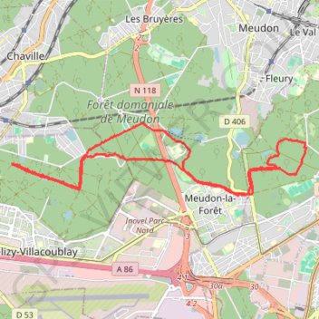 Itinéraire Eudon Soutenue, distance, dénivelé, altitude, carte, profil, trace GPS