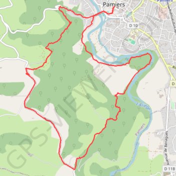 Itinéraire Chemin de Cailloup_long, distance, dénivelé, altitude, carte, profil, trace GPS