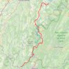 Itinéraire Grande Traversée des Lacs (Étape 2) - Doucier, distance, dénivelé, altitude, carte, profil, trace GPS