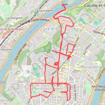 Itinéraire Balade nostalgique VTT chez les gones, distance, dénivelé, altitude, carte, profil, trace GPS