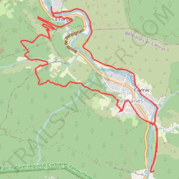 Itinéraire Pic de Couïrou en circuit depuis Quillan, distance, dénivelé, altitude, carte, profil, trace GPS
