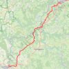 Itinéraire Raid nocturne Le Puy Firminy 2022, distance, dénivelé, altitude, carte, profil, trace GPS