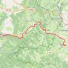 Itinéraire J-1, distance, dénivelé, altitude, carte, profil, trace GPS