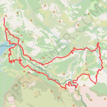 Itinéraire Tour des Gorges du Verdon, distance, dénivelé, altitude, carte, profil, trace GPS