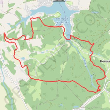 Itinéraire Circuit de Girancourt, distance, dénivelé, altitude, carte, profil, trace GPS