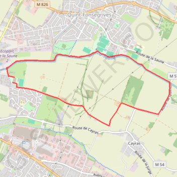 Itinéraire NewTrack, distance, dénivelé, altitude, carte, profil, trace GPS
