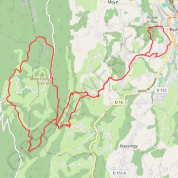 Itinéraire La grande Cuve par le col du Sapenay, distance, dénivelé, altitude, carte, profil, trace GPS