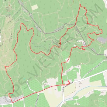 Itinéraire Dans la forêt du Barry, distance, dénivelé, altitude, carte, profil, trace GPS