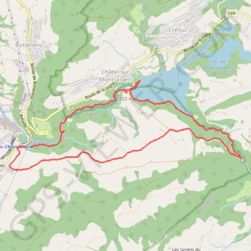 Itinéraire 20220911_111206.gpx, distance, dénivelé, altitude, carte, profil, trace GPS