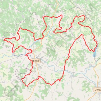 Itinéraire Circuit des Vignes et Vergers en Duraquois, distance, dénivelé, altitude, carte, profil, trace GPS