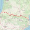 Itinéraire La Vélosud, distance, dénivelé, altitude, carte, profil, trace GPS