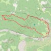 Itinéraire Boucle, du bois Saou aux 3 Becs, distance, dénivelé, altitude, carte, profil, trace GPS