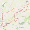 Itinéraire 1 - randonnée vtt 23 kms téléthon, distance, dénivelé, altitude, carte, profil, trace GPS
