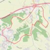 Itinéraire Autour de Roquesérières par le ruisseau de la Mouline d'Azas, distance, dénivelé, altitude, carte, profil, trace GPS