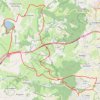 Itinéraire Châtel-Guyon - Gour de Tazenat, distance, dénivelé, altitude, carte, profil, trace GPS