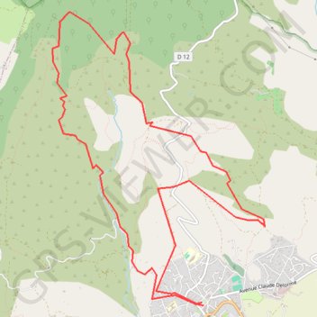 Itinéraire Forcalquier, distance, dénivelé, altitude, carte, profil, trace GPS