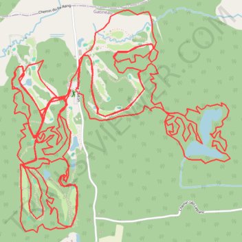 Itinéraire Harfang Fat Bike, distance, dénivelé, altitude, carte, profil, trace GPS