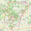Itinéraire Rando des Collines Saint-Georgoises, distance, dénivelé, altitude, carte, profil, trace GPS