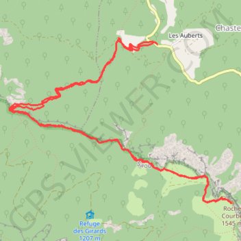 Itinéraire Les trois becs, distance, dénivelé, altitude, carte, profil, trace GPS