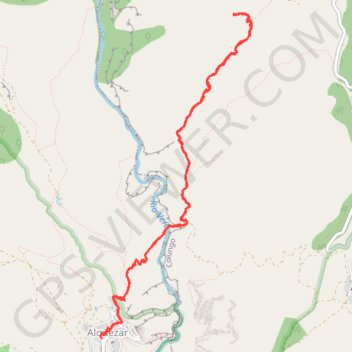 Itinéraire Puente-Villacantal-Abrigo-Arpan-Topopyrenees, distance, dénivelé, altitude, carte, profil, trace GPS
