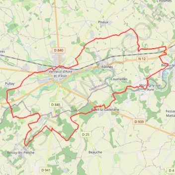 Itinéraire Randonnée des sangliers, distance, dénivelé, altitude, carte, profil, trace GPS