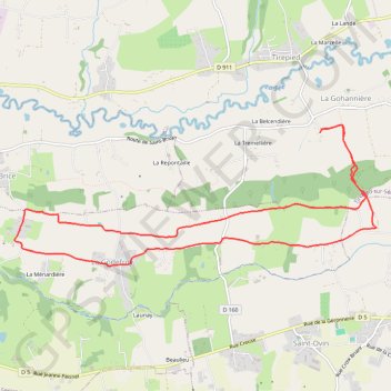 Itinéraire Itinéraire sans titre, distance, dénivelé, altitude, carte, profil, trace GPS