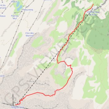 Itinéraire Chourum la Traversée Olympique, distance, dénivelé, altitude, carte, profil, trace GPS