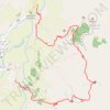 Itinéraire trace, distance, dénivelé, altitude, carte, profil, trace GPS