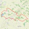 Itinéraire Autour du Lac de Saint-Sernin, distance, dénivelé, altitude, carte, profil, trace GPS