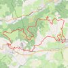 Itinéraire Traversée des Grads, distance, dénivelé, altitude, carte, profil, trace GPS