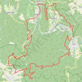 Itinéraire Trail de la Sainte Agathe 35k, distance, dénivelé, altitude, carte, profil, trace GPS