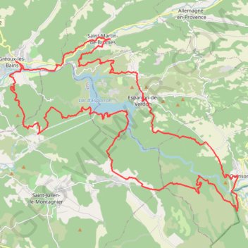 Itinéraire Les Basses Gorges, distance, dénivelé, altitude, carte, profil, trace GPS