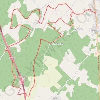 Itinéraire Plassac n°5 20 kms, distance, dénivelé, altitude, carte, profil, trace GPS