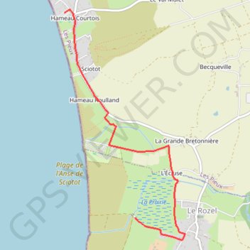 Itinéraire Parcours Marche (+), distance, dénivelé, altitude, carte, profil, trace GPS