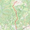 Itinéraire Traversée des Alpes - Étape 30, distance, dénivelé, altitude, carte, profil, trace GPS