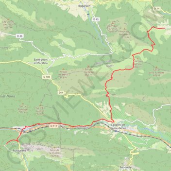 Itinéraire La Bastide Puylaurens, distance, dénivelé, altitude, carte, profil, trace GPS