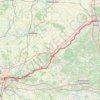 Itinéraire Orléans - Tours, distance, dénivelé, altitude, carte, profil, trace GPS