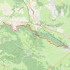 Itinéraire De Gramat à L'Hospitalet, distance, dénivelé, altitude, carte, profil, trace GPS