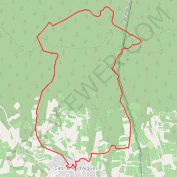 Itinéraire Sur les traces du sentier géologique - Grand Luberon, distance, dénivelé, altitude, carte, profil, trace GPS
