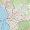 Itinéraire Tour complet de Marseille, distance, dénivelé, altitude, carte, profil, trace GPS