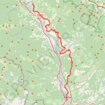 Itinéraire De Pontremoli à Aulla, distance, dénivelé, altitude, carte, profil, trace GPS