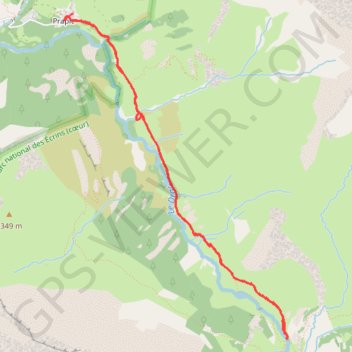 Itinéraire Raquettes à Prapic, distance, dénivelé, altitude, carte, profil, trace GPS