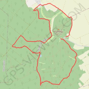Itinéraire Souligny avec Éric, distance, dénivelé, altitude, carte, profil, trace GPS