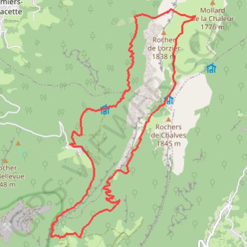 Itinéraire Rando Lorzier, distance, dénivelé, altitude, carte, profil, trace GPS