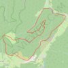 Itinéraire 2016-01-02T22:51:16Z, distance, dénivelé, altitude, carte, profil, trace GPS