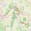 Itinéraire 2023-10-06-14-29-53, distance, dénivelé, altitude, carte, profil, trace GPS