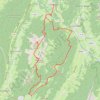 Itinéraire Thomas rando, distance, dénivelé, altitude, carte, profil, trace GPS