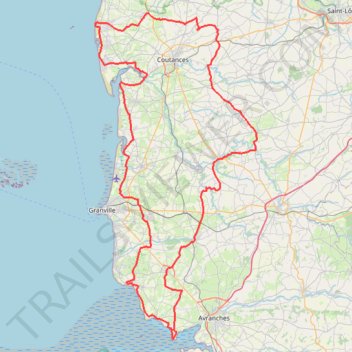 Itinéraire Cyclo La Ronde Normande 2026, distance, dénivelé, altitude, carte, profil, trace GPS