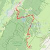 Itinéraire Grand Crêt, distance, dénivelé, altitude, carte, profil, trace GPS