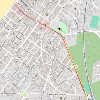 Itinéraire Activity, distance, dénivelé, altitude, carte, profil, trace GPS